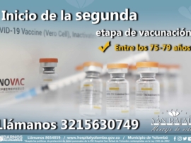 Vacunas segunda dosis