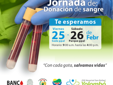 Jornada donacion de sangre
