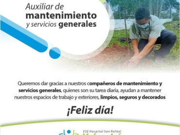 Auxiliar de mantenimiento