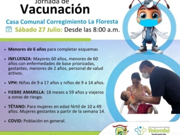 Jornada vacunacion Floresta