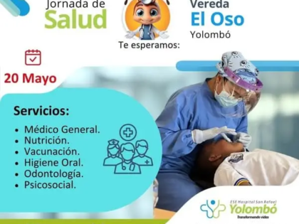 Jornada de salud vereda el OSO
