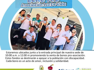 Bono pro asociacion luz de vida
