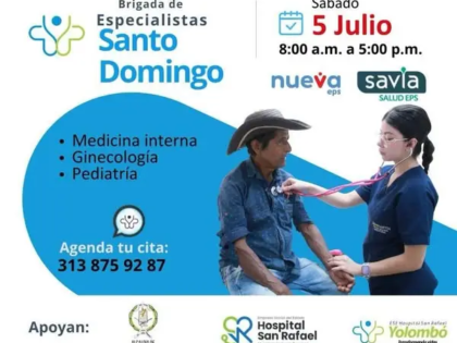 Brigada de salud Santo Domingo