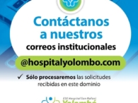 Contactanos a nuestros correos institucional 2025