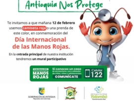 Manos rojas