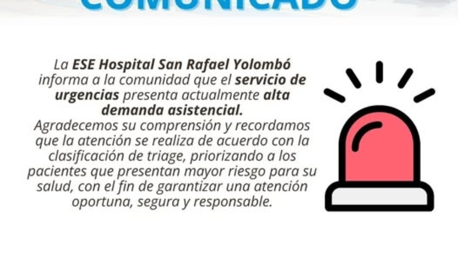 Alta demanda urgencias