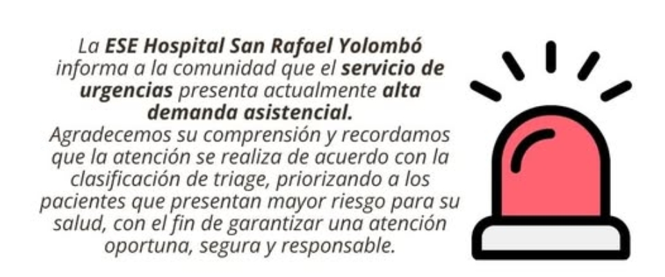 Alta demanda urgencias