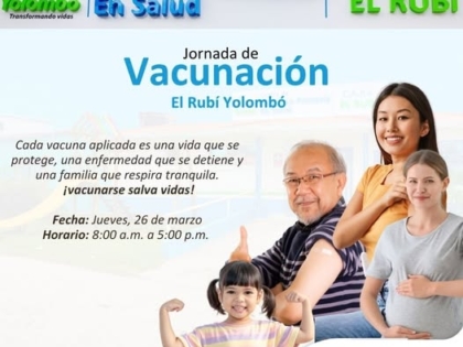 Jornada de vacunacion EL RUBI