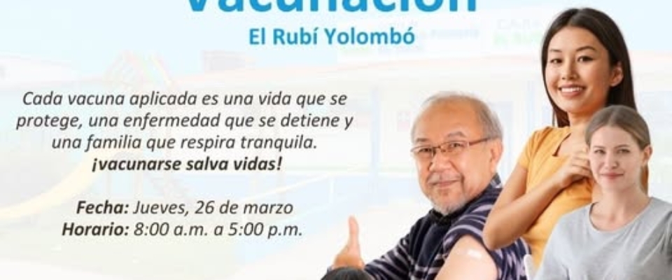 Jornada de vacunacion EL RUBI