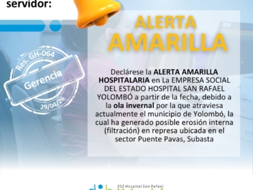 Alerta amarrilla 2026