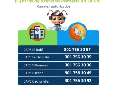 Linas de atención caps