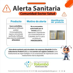 Alerta Sanitaria