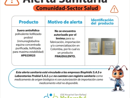Alerta Sanitaria 2026