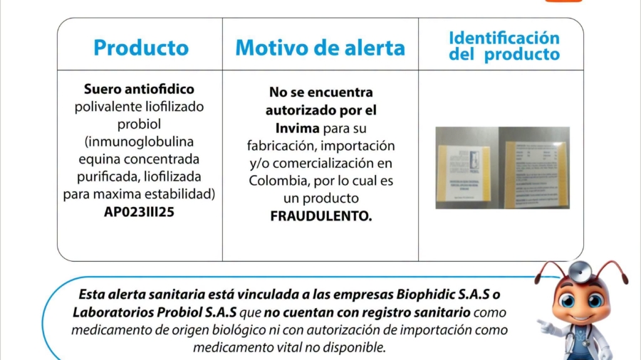 Alerta Sanitaria 2026