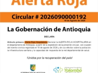 Alerta Roja Departamental