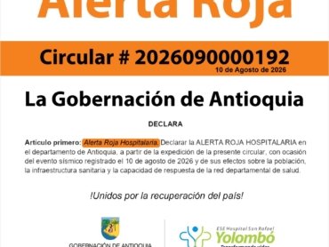 Alerta Roja Departamental