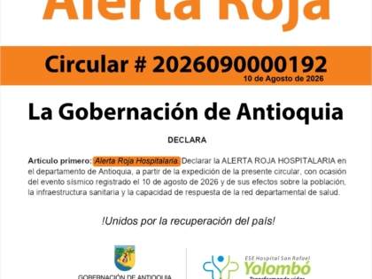 Alerta Roja Departamental