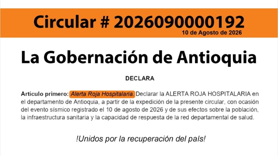 Alerta Roja Departamental