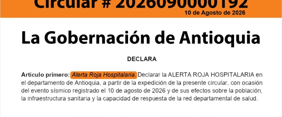 Alerta Roja Departamental