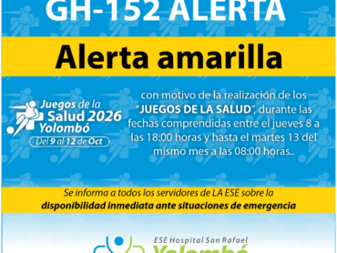 Alerta amarilla OCT
